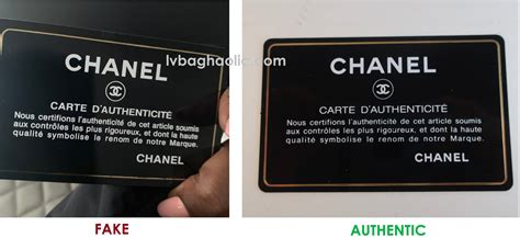 how to spot fake chanel authenticity card|chanel bag authenticity code.